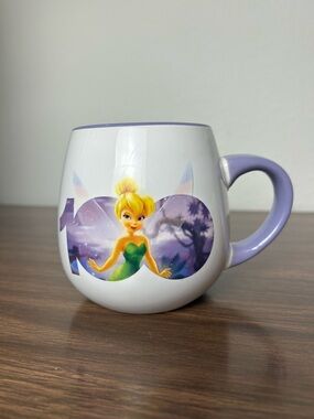 Disney’s Tinkerbell 100th anniversary lavender and white mug
